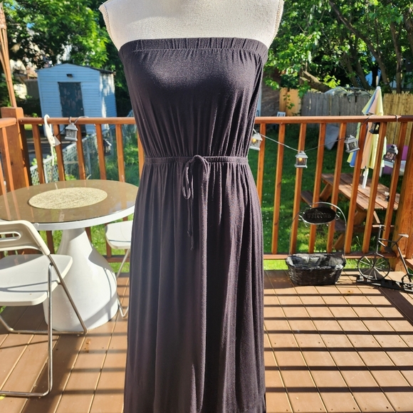 ROLLA COSTER Black Strapples Dress Size L - Picture 2 of 12